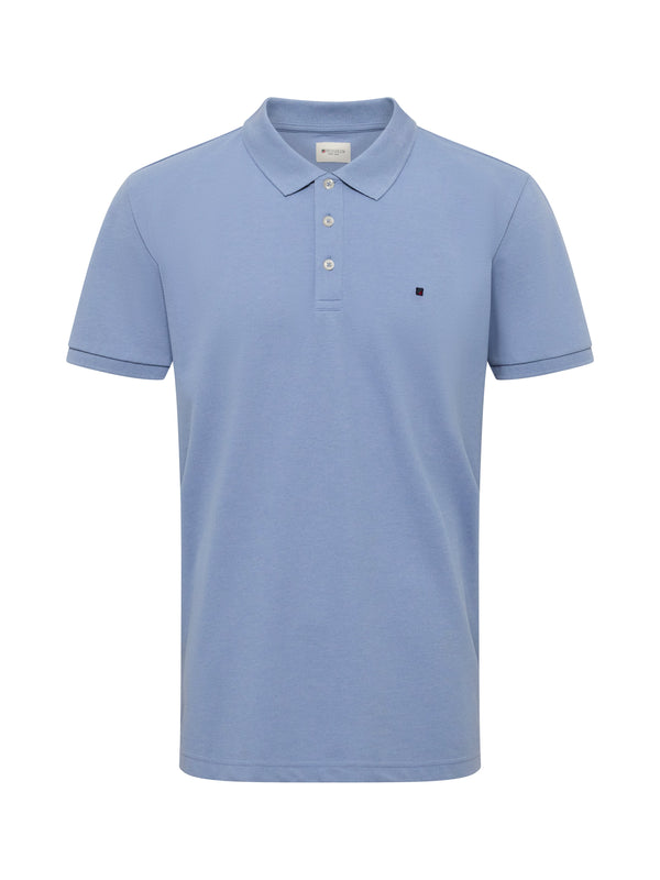 Carl Poloshirt – Sky Blue Melange