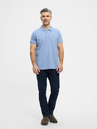 Carl Poloshirt – Sky Blue Melange